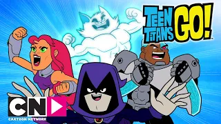 Юные Титаны вперед! | Выпустить кошку из коробки | Cartoon Network