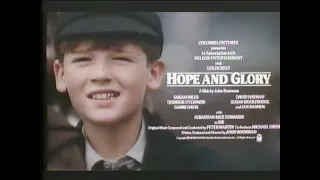 "Hope and Glory" (1987) VHS Movie Trailer