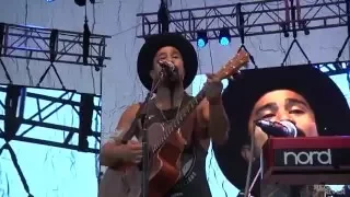 Nahko and Medicine for the People performing Aloha live at Reggae On The River