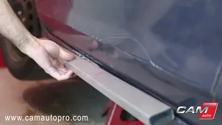 How To Repair A Dent On A Rocker Panel
