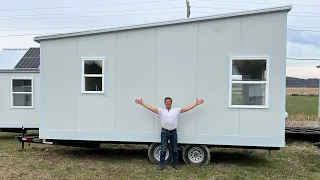 INCREDIBLE SPECIAL: $19,900 (8’x16’)& $24,900 (8’x20’)New Panel Incred-I-Box Tiny Home🤑