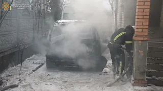 Миколаїв: вогнеборці ліквідували пожежу автомобіля