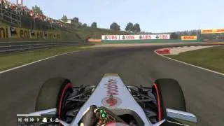 F1 2011 Budapest Time Trial 1:12:603 with Kers and DRS