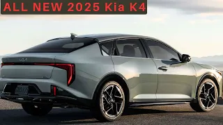 NEW 2025 Kia K4 Exterior and Interior Design Revealed!!