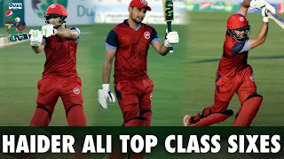 Haider Ali Top Class Sixes In National T20 2021 | PCB | MH1T