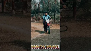 #shorts Riding Honda XR190L for first Time 🏍❤ It's Dream