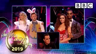 The judges vote and we say goodbye! 😢 - Halloween | BBC Strictly 2019