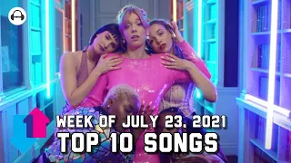 UK Singles Chart - Top 10 Songs of the Week (July 23, 2021)