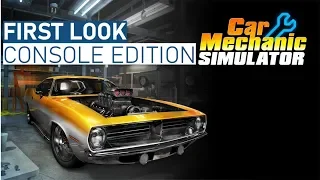 Car Mechanic Simulator 2018 Console - First Look