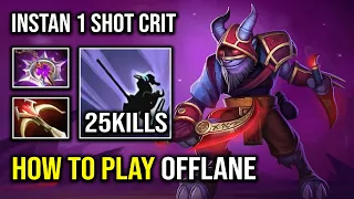 How to Play RIKI on Offlane in 2023 with 1 Shot Backstab Nullifier Super Crit Damage Dota 2