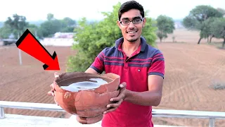 MAKING WATER POT FOR BIRDS | गर्मियों में पक्षियों के लिए परिंडा ऐसे बनाएं |