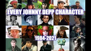 Every Johnny Depp character (1984-2021)