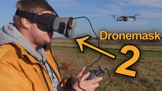 Gogle do dronów czyli jak latać FPV z DJI Mini 3 - DRONEMASK 2