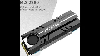 Teucer M.2 NVMe SSD Heatsink Fan Review and Test