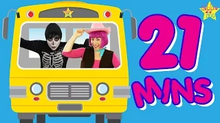 Wheels On The Bus Song & More | Sing Along Kids Songs & Nursery Rhymes | Johny Johny | Finger Family