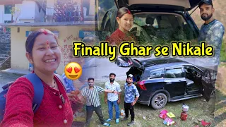 Finally Aaj Ghar se Kedarnath ke liye Nikale😍|| Hinuvlogs ||Kedarnath ||