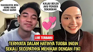 Ini jawaban tugba ketika di tanya Fiki kalau boleh kapan ingin menikah dengan Fiki Naki