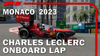 F1 2023 Formula Student Charles Leclerc Onboard lap | mini Monaco | Assetto Corsa mods