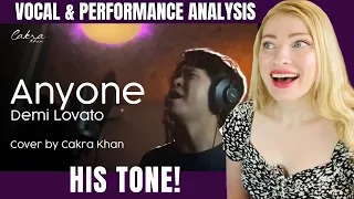 Vocal Coach Reacts: CAKRA KHAN ‘Anyone’ Cover by Demi Lovato - In Depth Analysis!