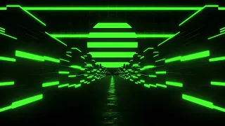 [4K] 1 Hour Green VJ Loops - Big Screen Visuals