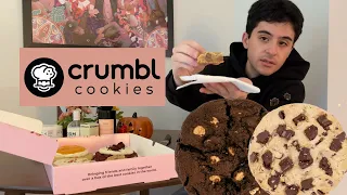 trying CRUMBL COOKIE for the FIRST TIME