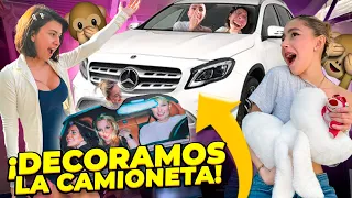 HACIENDO AESTHETIC EL CARRO DE DAFNNE😍 | Hermanas JM