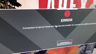 Apex Legends - How To Fix “Connection To Server Time Out” | Unable To Connect EA Server Solved 100%