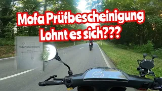 Mofa 25km/h Lohnt sich die Mofaprüfbescheinigung?!? 🛵 Piaggio Zip ssl 25