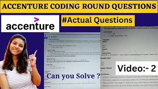 Accenture Coding Questions||Coding Questions asked in Accenture |Part- 2#accenture_coding_questions