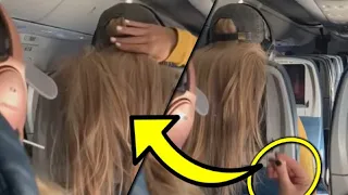 Furious Plane Passenger Gets Even After Woman Blocks View