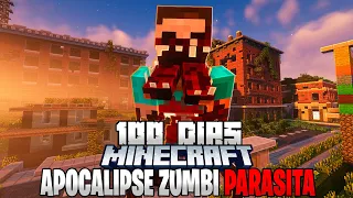 I SURVIVED 100 DAYS IN A PARASITIC ZOMBIE APOCALYPSE IN MINECRAFT HARDCORE