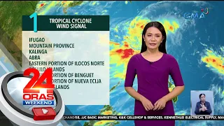 Signal #3, itinaas sa ilang lugar dahil sa Super Typhoon Goring | 24 Oras Weekend