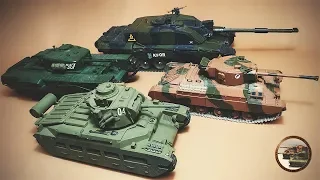 Где достать Модели Британских Танков? Смотрим Churchill, Matilda, Challenger 2