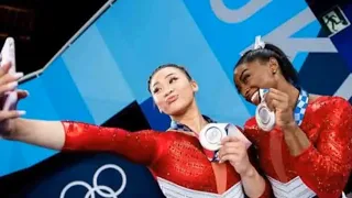 Simone biles and Sunisa Lee set to make their returns to gymnast competition.