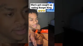 Bodybuilder catches fat boy eating burger king 😂 #shorts @NDO_CHAMP84