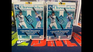 New Retail Release!! 2022 Panini Baseball Chronicles Blaster Box!! Couple Of Nice Rookie Pulls!!