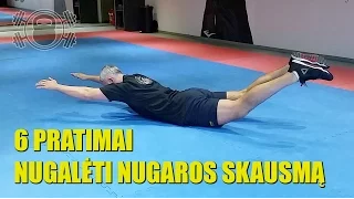 6 Pratimai nugalėti nugaros skausmą