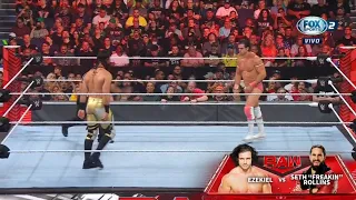 Seth Rollins Vs Ezekiel - WWE Raw 18/07/2022 (En Español)