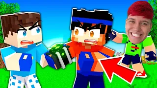 ENGANEI MEUS AMIGOS COM DISFARCE DO OMNITRIX!! MINECRAFT BEN 10 #07