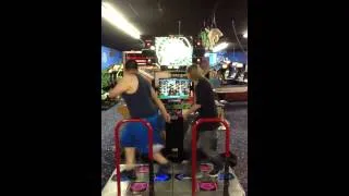 DDR Afronova. Two players in sync
