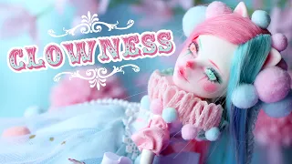 CLOWNESS 🤡 | Catrine DeMew Monster High custom doll | PIXIENATORY