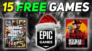 15 FREE Games on Epic Games Store | GTA 5 FREE? (Epic Mystery Games 2023)