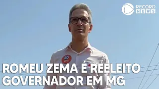 Romeu Zema é reeleito governador de Minas Gerais