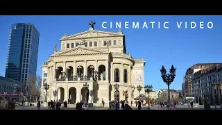 iPhone 8 Plus 4K Cinematic Video Footage | Shot in Germany, Frankfurt Alte Oper | Mobile Filmmaking