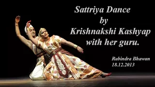 Sattriya Dance -  Krishnakshi Kashyap and Ramkrishna Talukdar in 2013