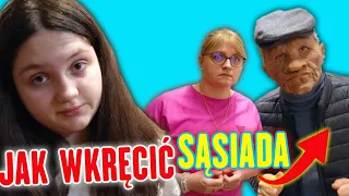 JAK WKRĘCIĆ SĄSIADA ❓RODZICE KONTRA DZIADEK 😮 MISIA I JA