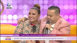 Teo Show (01.09)-A reunit toata familia pentru ea! Adrian Minune, dovezi de iubire pentru sotia Cati