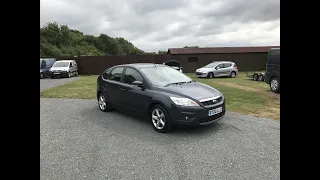 |DRIVING| Ford Focus Turnier II 1.6 TDCi  (109 Hp) 2010 |POV|DRIVING|RAIN|