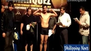 Drian Francisco / Javier Gallo Weigh-In [Full]