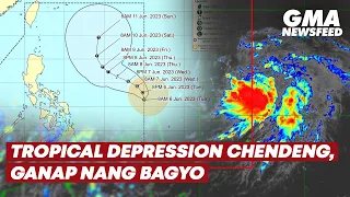 Tropical Depression Chendeng, ganap nang bagyo | GMA News Feed